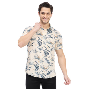 Duke Stardust Men Half Sleeve Cotton Shirt (SDO2PRRC)