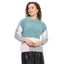 Duke Stardust Women Full Sleeve Colorblock Crop Pullover (SDS998)