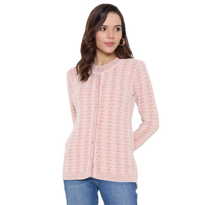 Duke Stardust Women Full Sleeve Front Open Sweater (SDS1279)