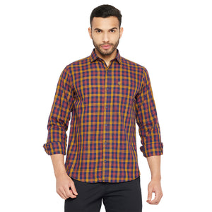 Duke Stardust Men Full Sleeve Cotton Shirt (SDO5CKOB)