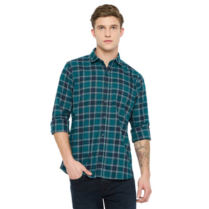 Duke Urban Men Full Sleeve Cotton Shirt (SDO8CKAI)