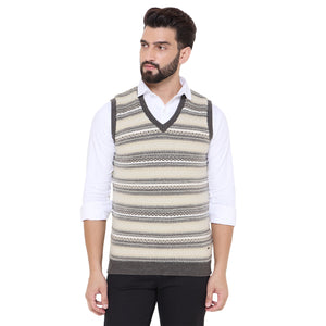 Duke Stardust Men V Neck Reversible Sweater (SDS2287)