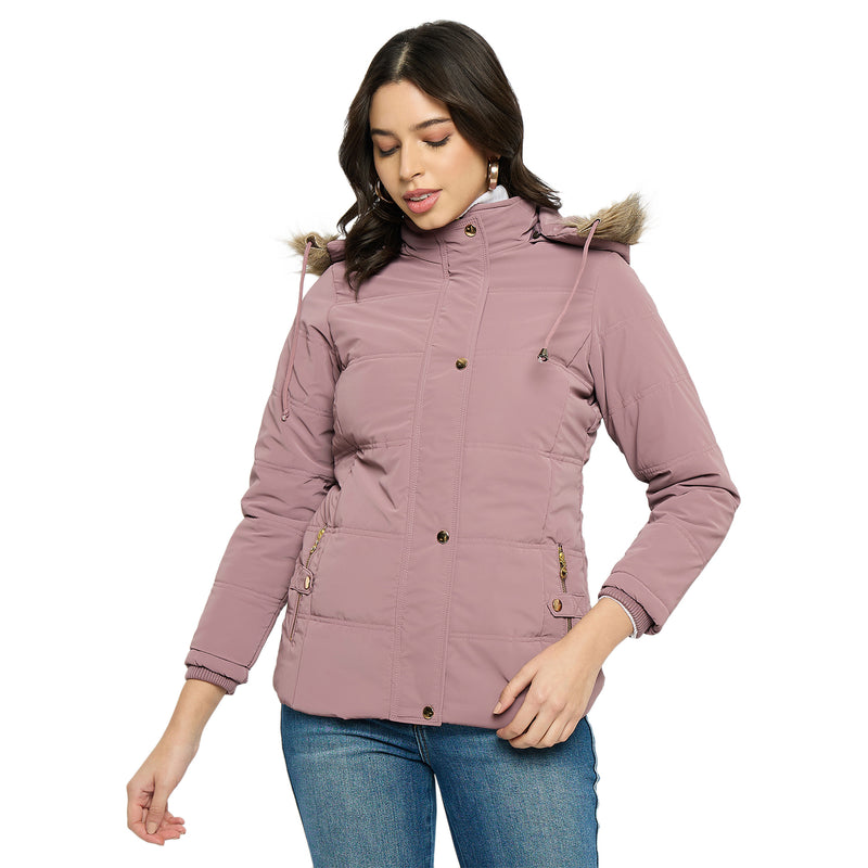 Duke Women Pink Longline Padded Jacket - Price History