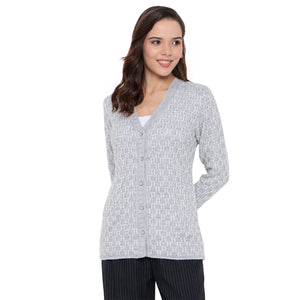 Duke Stardust Women Full Sleeve Front Open Sweater (SDS1295)