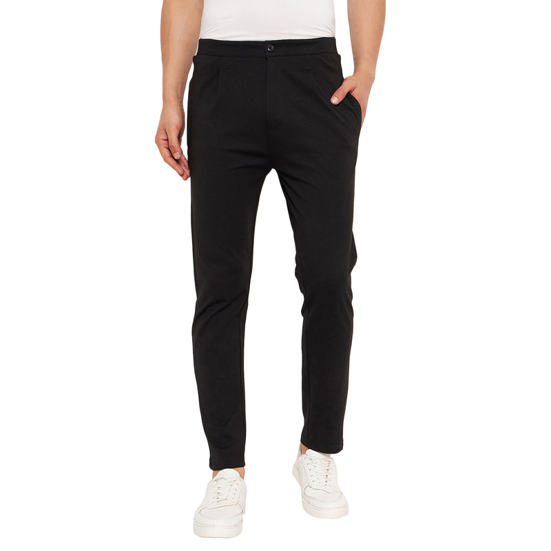 Buy Duke Stardust Men Solid Chinos Trousers (SDT4512_Black_36) at Amazon.in