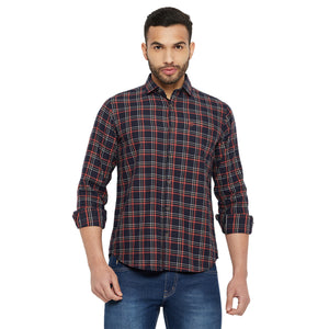 Duke Men Stardust Cotton Full Sleeve Shirt (SDO5CKTA)