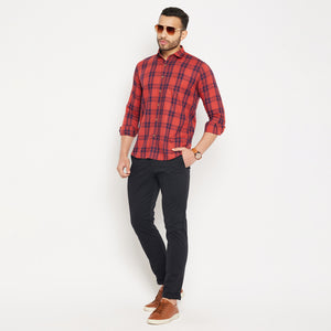 Duke Stardust Men Full Sleeve Cotton Shirt (SD8CKTFQ)