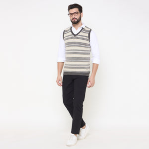 Duke Stardust Men V Neck Reversible Sweater (SDS2287)