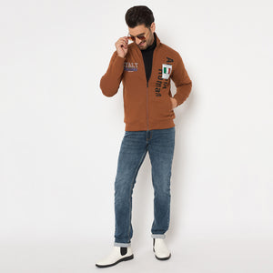 Duke Stardust Men Full Sleeve Zipper Sweatshirt (LF6377)