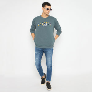 Duke Urban Men Full Sleeve Round Neck Sweatshirt (LF6227)