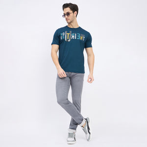 Duke Stardust Men Half Sleeve Cotton T-shirt (LF7164)