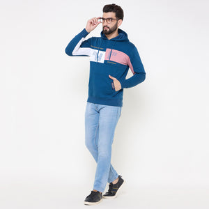 Duke Stardust Men Color Block Sweatshirt (LF6277)