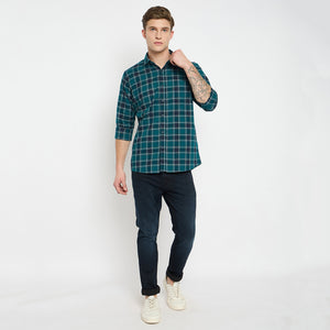 Duke Urban Men Full Sleeve Cotton Shirt (SDO8CKAI)