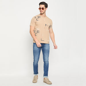 Duke Stardust Men Half Sleeve Cotton T-shirt (LF7248)