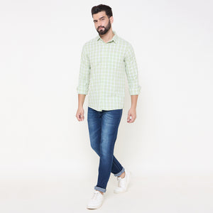 Duke Stardust Men Full Sleeve Cotton Shirt (SDO7CKA)