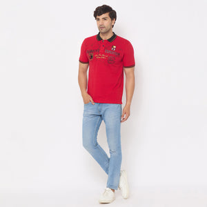 Duke Stardust Men Half Sleeve Cotton Tshirt (LF7229)