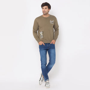 Duke Stardust Men Printed Sweatshirt (LF6373)