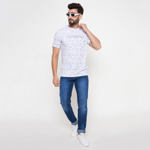 Duke Stardust Men Half Sleeve Cotton Tshirt (MLF7166)