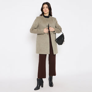 Duke Stardust Women Full Sleeve Long Coat (SDZ4170C)