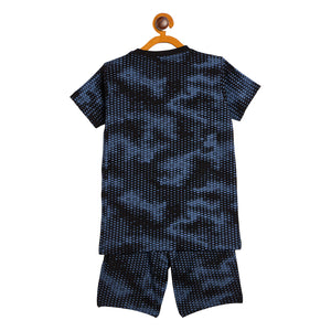 Duke Stardust Boys Half Sleeve Tshirt & Bermuda Set (LF6041)