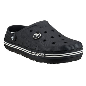 Duke Men Brand Logo Textured Clogs  (FWC6239)