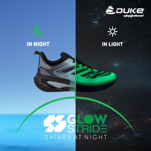 Duke Men Sprint Glow Stride in The Dark TPU Shoes (FWOL2093)