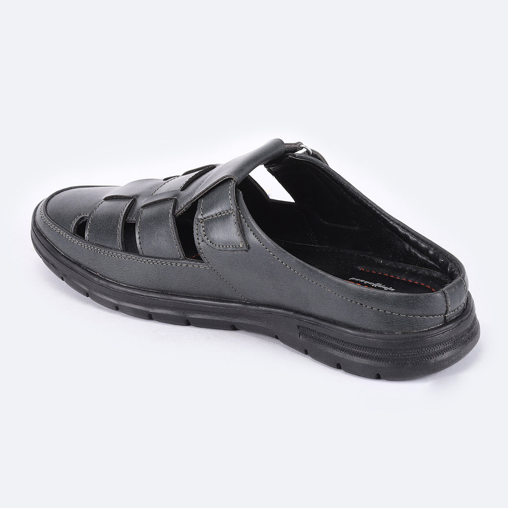 Buy FAUSTO Leather Slip-on Men's Formal Wear Sandals | Shoppers Stop