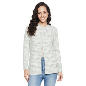 Duke Stardust Women Full sleeve Round Neck Cardigan (SDS1055)