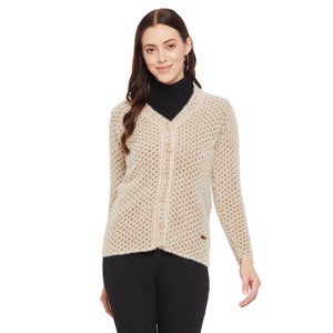 Duke Stardust Women Full Sleeve Cardigan (SDS952)