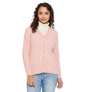 Duke Stardust Women V Neck Cardigan  (SDS9725)