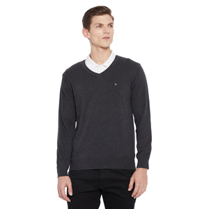 Duke Stardust Men Full Sleeve V Neck Sweater (SDS461)