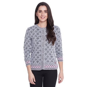 Duke Stardust Women Full Sleeve Cardigan (SDS9591)