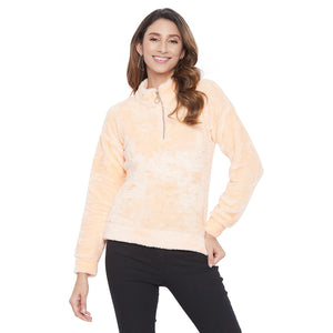 Duke Stardust Women Half Zip Sweatshirt (LFX761)