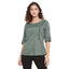 Duke Stardust Scoop Neck Lady Top (SDX3209)