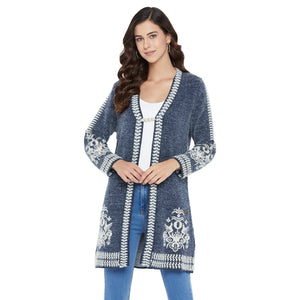 Duke Stardust Women Full Sleeve Shrug (SDS960)