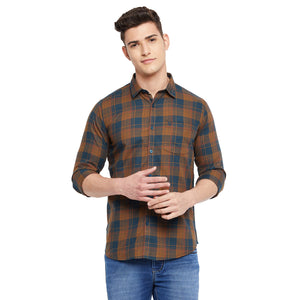 Duke Stardust Men Full Sleeve  Cotton Shirt (SDO7CKYQ)