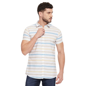 Duke Stardust Men Half Sleeve Cotton Shirt (SDO6963R)