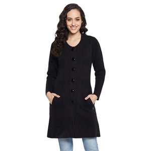 Duke Stardust Women Full sleeve Round Neck Cardigan (SDS1099)