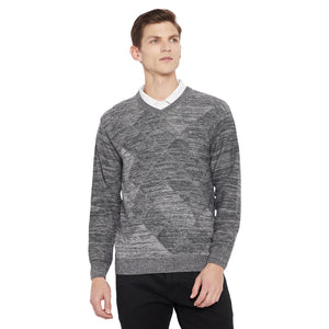 Duke Stardust Men Full Sleeve V Neck Sweater (SDS581)