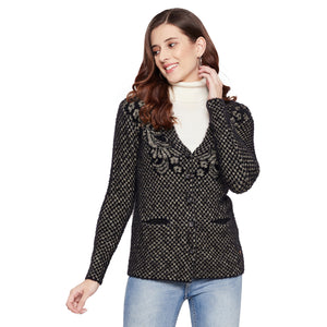 Duke Stardust Women Full Sleeve Cardigan (SDS9596)