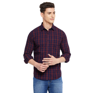 Duke Stardust Men Full Sleeve Cotton Shirt (SDO5CKTE)