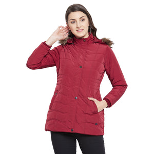 Duke Stardust Women Full Sleeve Padded Jacket (SDZ6691)