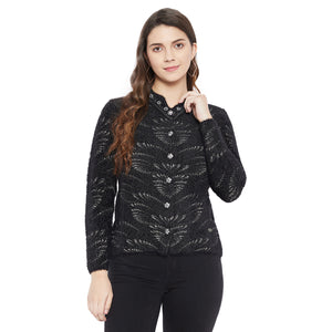 Duke Stardust Women Full Sleeve Cardigan (SDS9628)