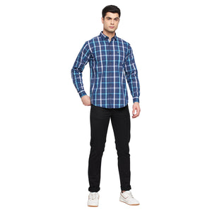 Duke Stardust Men Full Sleeve  Cotton Shirt (SDO5CKE)