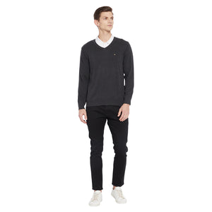 Duke Stardust Men Full Sleeve V Neck Sweater (SDS461)