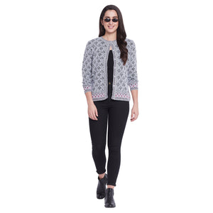 Duke Stardust Women Full Sleeve Cardigan (SDS9591)