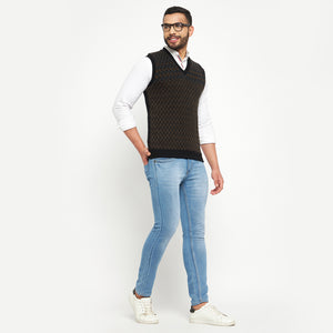 Duke Stardust Men Sleeveless Reversible Sweater (SDS2041)