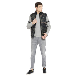 Duke Stardust Men Sleeveless Reversible Jacket (SDZ907)