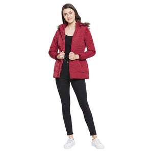 Duke Stardust Women Full Sleeve Padded Jacket (SDZ6691)