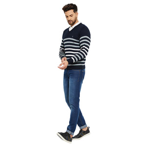 Duke Stardust Men V Neck Sweater (SDS8069)